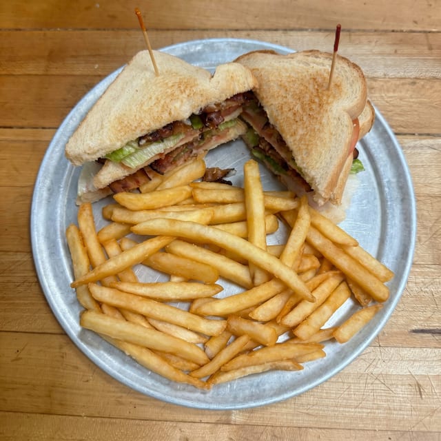 Turkey Club Sandwich.