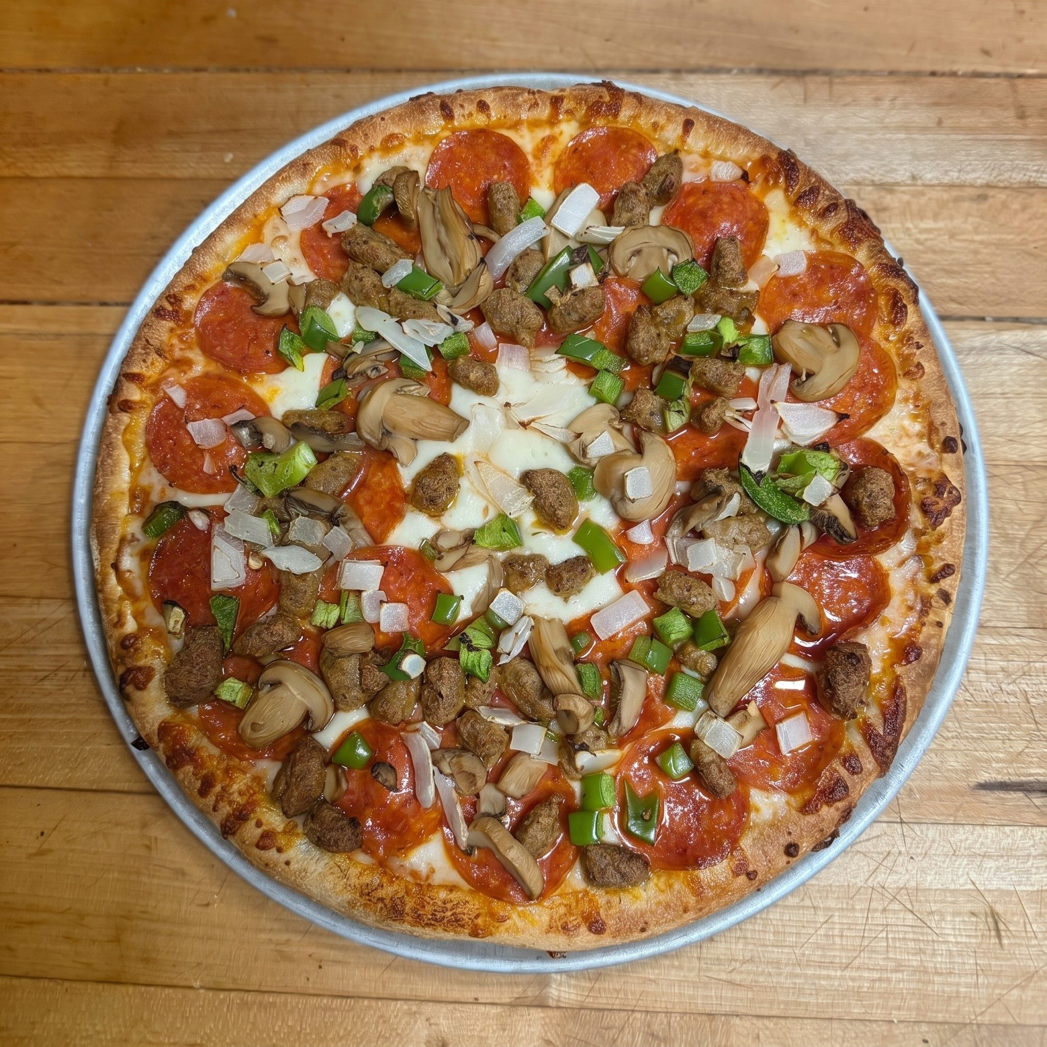Deluxe Pizza.