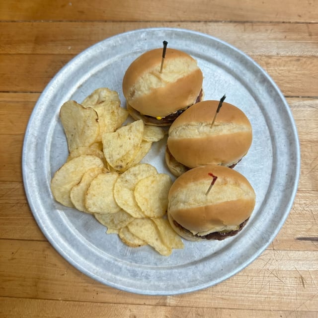 Mini Cheeseburgers.