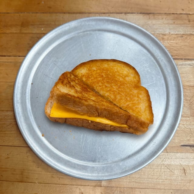 Grilled Cheese Sandwich.
