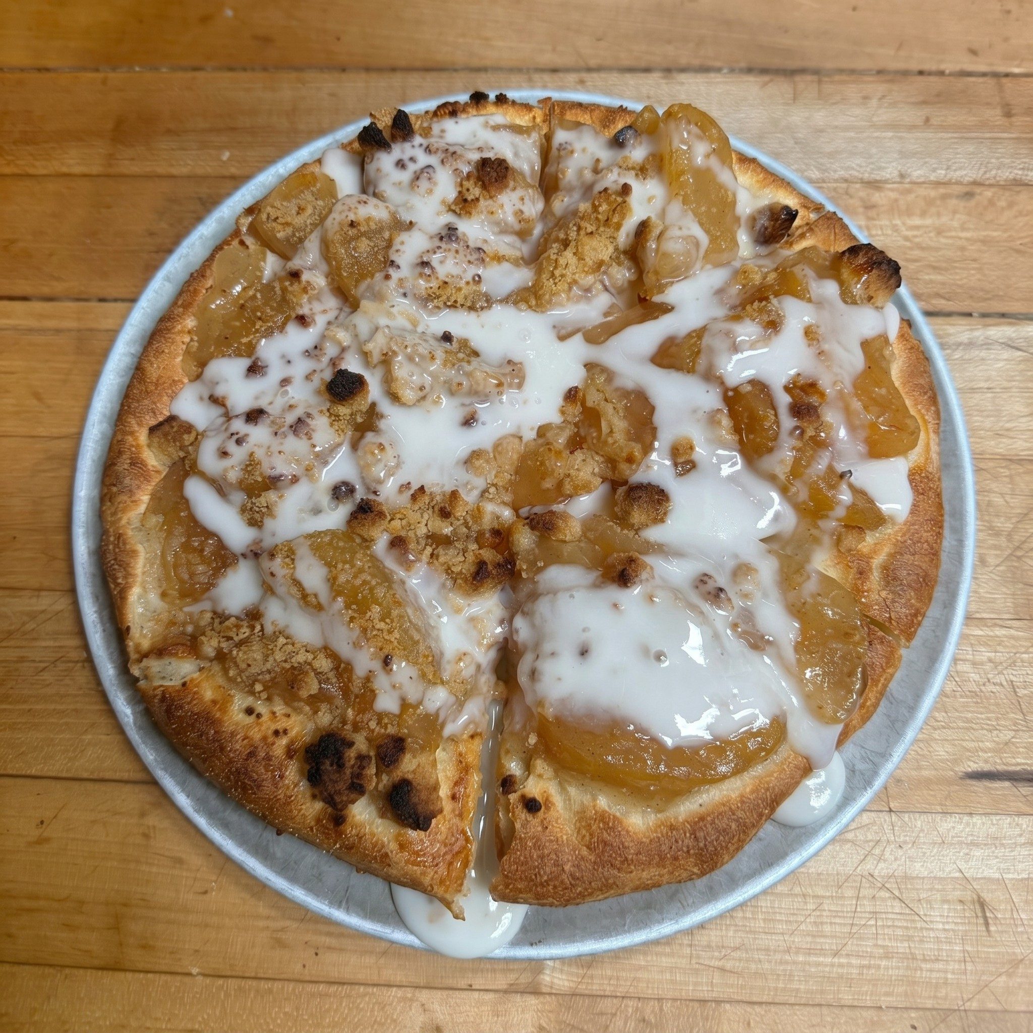 Dessert Pizza.