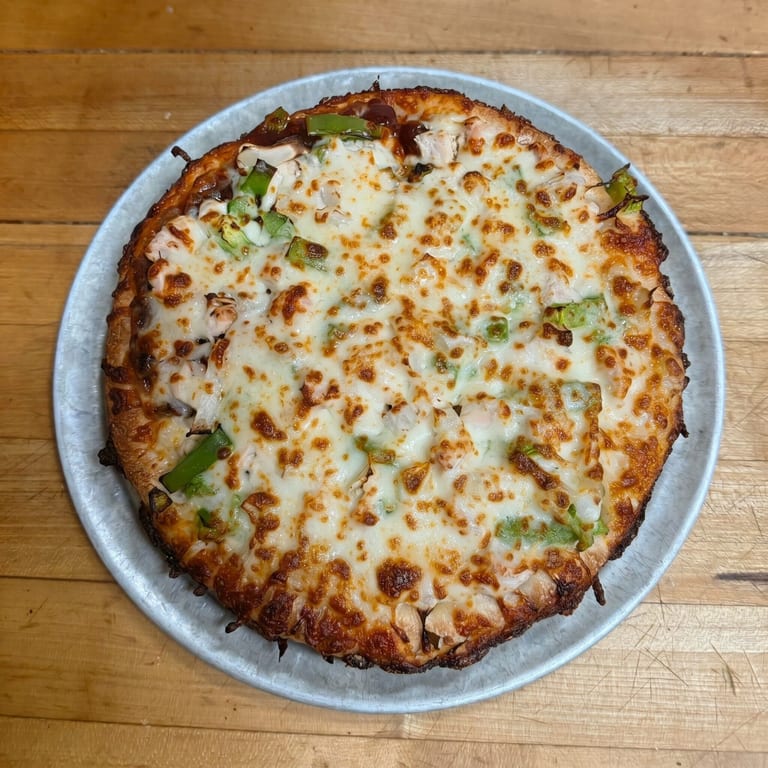 Delicious BBQ Chicken Pizza