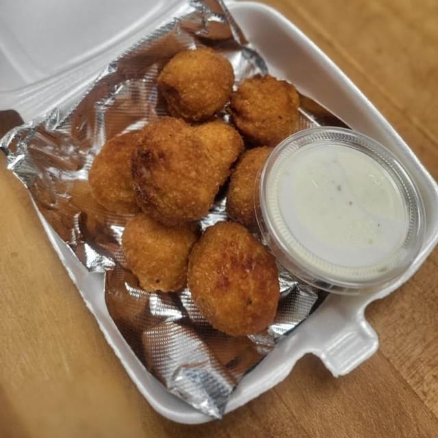 Breaded Sauerkraut Balls.