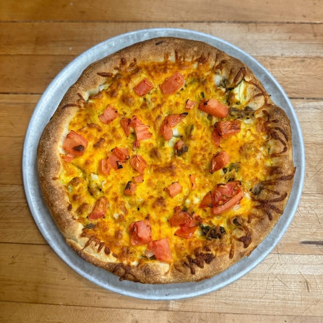 Cheeseburger Pizza.