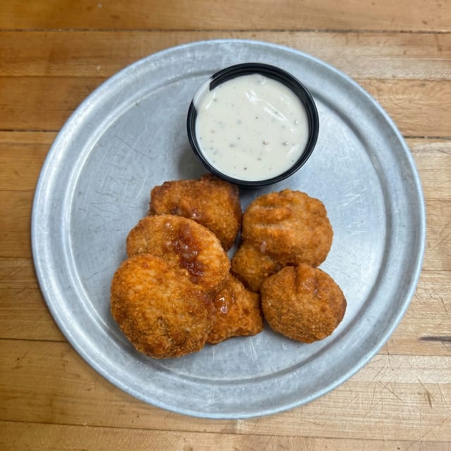Breaded Mushrooms.